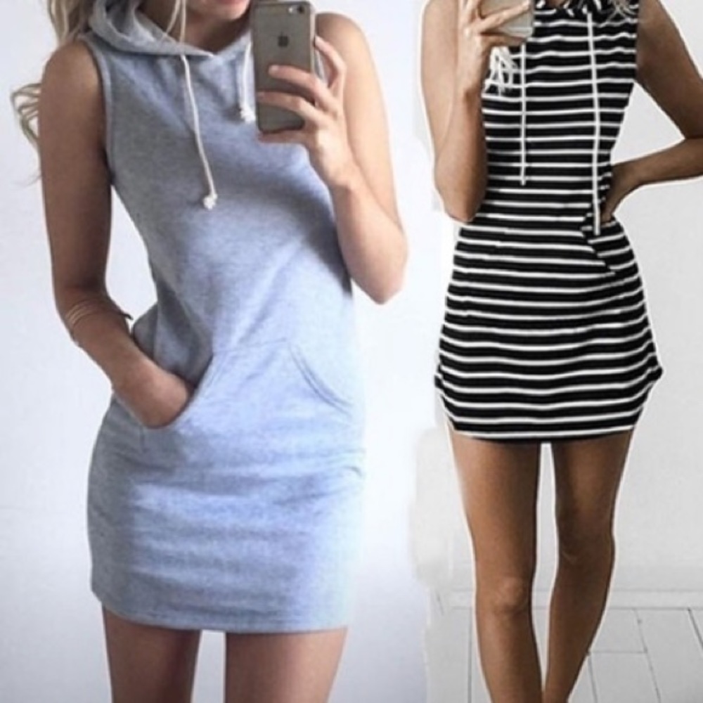 💋Sporty dress women’s hooded dress